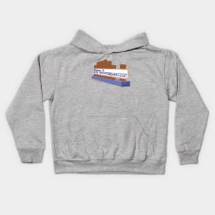 Simpsons Beach Town Kids Hoodie